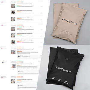 Custom Transparent Plastic Zipper <b>Seal</b> <b>Bags</b> for Clothing with Custom Logo Printing - Product Image 2