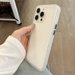 เคสกันกระแทกแบบด้านสำหรับ iPhone 16 PRO, 16 Pro Max, และ 16 Plus พร้อมปุ่มดีไซน์สร้างสรรค์สำหรับ Apple 16 - Product Image 6