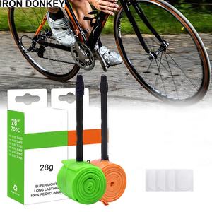 IRONDONKEY Tubo interior de bicicleta ultraligero Boquilla de bicicleta de <span class=keywords><strong>carretera</strong></span> 700C/26/27.5/29 pulgadas Material TPU Tubo interior de montaña - Product Image 5