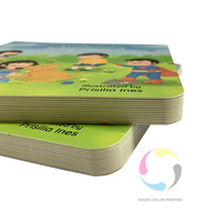Impression de livre en carton écologique de haute qualité impression de livre à l'étranger à la demande impression de livre en carton pour enfants