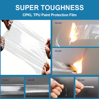 CPKL Polished Effect TPU Clear PPF Film Mengembalikan Kecerahan Cat Mobil, Film Pelindung Matte, Model Sama Seperti XP, Garansi 10 Tahun
