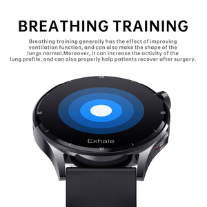 สมาร์ทวอทช์ตอบทําให้โทรโลหะรอบฟิตเนสติดตามสมาร์ทวอทช์พร้อมอัตราการเต้นของหัวใจการติดตามการนอนหลับนาฬิกาออกกําลังกายหลายกีฬา - Product Image 5