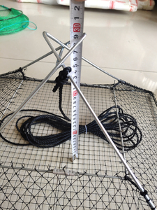 Pot de poisson en maille PE Pot à <span class=keywords><strong>écrevisses</strong></span> Filet de pêche Pièges d'aquaculture en nylon de vente chaude - Product Image 2