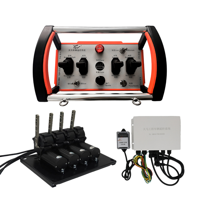 24v 12v Long Distance 4 5 6 Button All Terrain Cranes Wireless Waterproof Proportional Joystick Remote Control