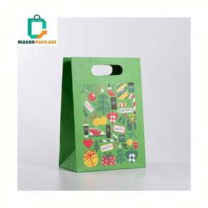 Fabricante de China, cartón blanco, empresa personalizada, marca impresa, embalaje de compras, bolsas de papel de gran oferta usadas con asas - Product Image 4