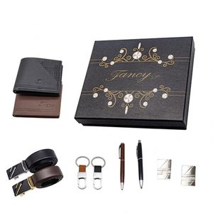 Men's Business Watch Wallet Keychain Belt Pen Male Set <b>Gift</b> With Box - Product Image 6