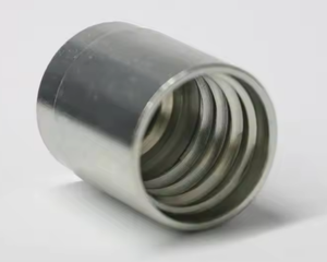 Produits d'usine : Raccord hydraulique en acier inoxydable au carbone 03310, Manchon de raccordement pour tuyau hydraulique, Adaptateur de raccordement - Product Image 2