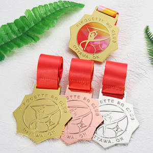 Özelleştirmek lazer gravür 1 2 3 madalya dans jimnastik altın Metal emaye Logo spor madalya ödülü - Product Image 3