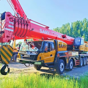 Grue sur camion Sany 100 tonnes, modèle 2021, bien entretenue, certifiée EPA, levage fluide, hydraulique fiable pour travaux de construction lourde - Product Image 1