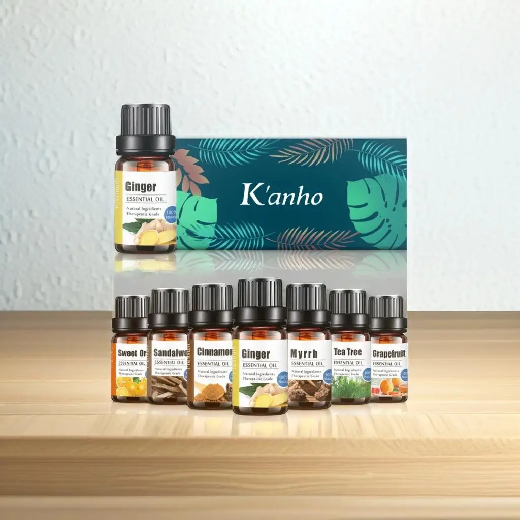 Kanho Wholesale GINGERROOTアロマセラピー用エッセンシャルオイル100% 純粋なオーガニックジンジャーオイル減量腹脂肪、肌、髪g