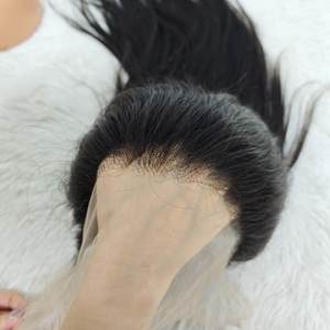 Promoción Letsfly: Pelucas de Cabello Humano con Frente de Encaje Transparente 10A de Alta Calidad, 13x4, 26 Pulgadas, Color Natural, Venta al Por Mayor de Fábrica, $78 - Product Image 3