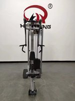 Máquina de selección de carga de pines para gimnasio, máquina de ejercicio muscular de fila sentada, proveedor