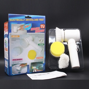 Cedar space Cross-border Magicbrush Brosse de nettoyage électrique automatique multifonction pour cuisine, salle de bain et polisseur de <span class=keywords><strong>chaussures</strong></span> - Product Image 5