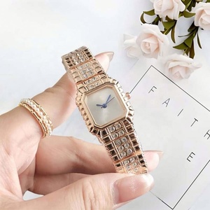 Reloj de pulsera para mujer, estilo empresarial, con caja de aleación, correa de acero inoxidable, cronógrafo, resistente al agua - Product Image 3