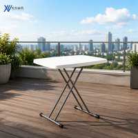 Table pliante robuste pour intérieur et extérieur, table pliante multifonctionnelle pour pique-nique, fête, repas