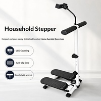 Pédalier d'exercice multifonctionnel Source-factory pour la maison, brûleur de graisse cardio, perte de poids, avec support de téléphone, pour exercices aérobiques en intérieur
