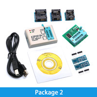 Dernière Version EZP2019 de programmeur SPI USB haute vitesse Support24 25 93 EEPROM 25 puce BIOS Flash ensemble complet avec prise adaptateur