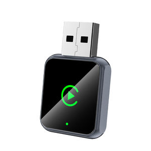 Blue <b>Plug</b> and Play Carplay <b>Adapter</b> Wired to Wireless Portable Carplay <b>Adapter</b> USB Port 2 in 1 CarPlay Dongle - Product Image 1