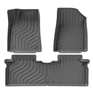 Tapis de sol pour DONGFENG NANO 01 2024, toutes saisons, TPE, 3,5 mm d'épaisseur, 3 pièces, robustes, antidérapants, ensemble complet, Coolcars - Product Image 1