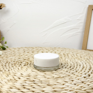 Tarro de cristal de almacenamiento hermético de boca ancha resistente a los niños negro mate personalizado con tapa CR - Product Image 3