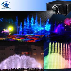 Projecteur de bâtiment STAR PLAYER HW6000U, écran visuel <span class=keywords><strong>interactif</strong></span>, projection incurvée, contenu <span class=keywords><strong>gratuit</strong></span>, hologramme, cartographie 3D - Product Image 1