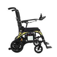 Fauteuil roulant électrique pliable en fibre de carbone - Scooter de mobilité léger pour adultes