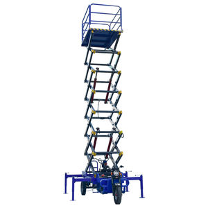 Harga Pabrik 4-16m Platform Perancah Hidrolik Pengangkat Bergerak Otomatis Bertenaga Listrik - Product Image 6