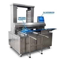 Machine automatique HJ-860 pour l'enrobage et la découpe de biscuits en forme de pingouin, avec capacité de 10 à 120 pièces/minute, pour farine et lait