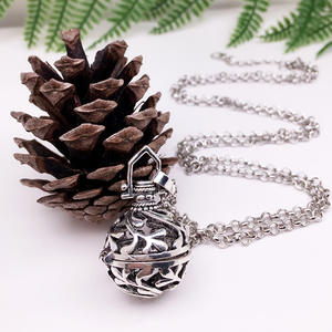 Aromaterapia diffusore di olio essenziale diffusore aromi collana medaglione angelo <span class=keywords><strong>gravidanza</strong></span> chim palla ciondolo <span class=keywords><strong>gioielli</strong></span> - Product Image 2