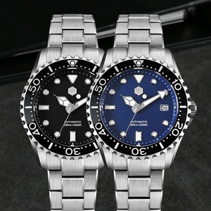 San Martin 40mm Cadran émaillé YN55 Montre mécanique automatique de plongée pour homme 3H Date BGW-X1 30Bar Étanche Montre Homme SN0009GD - Product Image 5
