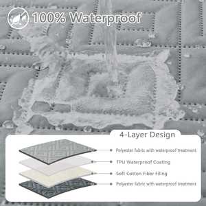 Optionale Größen Komfortable Haustier träger Tragbare Reise Abnehmbare Wasch bare Wasserdichte Hunde bettdecke Noch keine Bewertungen - Product Image 2