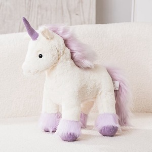 Peluche Unicorno Personalizzato 2026, Giocattoli Cavallo di Peluche All'ingrosso, Bambola Unicorno Pony Confortante per <span class=keywords><strong>Bambini</strong></span>, Regalo di Compleanno - Product Image 1
