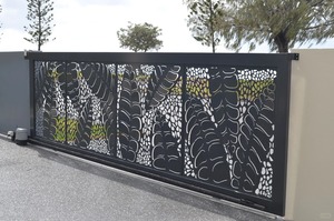 Paneles de Pared Perforados de Aluminio Cortados con Láser, Contemporáneos, de 70 Pulgadas o Más, con Recubrimiento en Polvo Anticorrosión, para División de Espacios en Centros Comerciales - Product Image 5