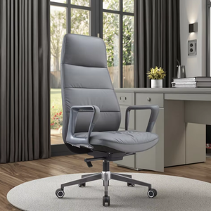 كرسي مكتب من الجلد التنفيذي الفاخر ، كرسي مكتب من الجلد عالي الجودة وعصري ، كرسي مكتب من الجلد مستلق للكمبيوتر - Product Image 1