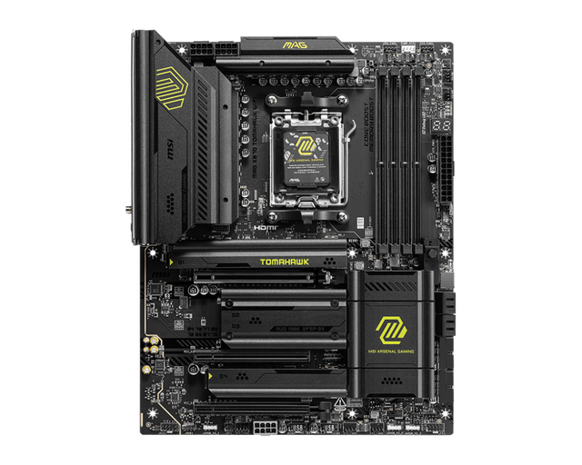 MSI MAG X870E TOMAHAWK WIFI Desktop Motherboard 256GB DDR5 AM5 Support 4x M.2 Atx Double CPU Motherboard