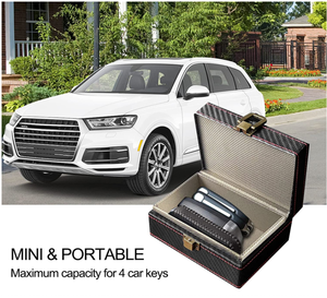 Caja antimagnética personalizada para llave de coche, gran almacenamiento con bloqueo de señal RFID para teléfono móvil, Faraday, gran oferta - Product Image 5