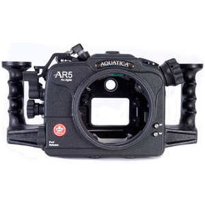 Nueva Carcasa Sumergible Aquatica AR5 para Cámara Canon EOS R5 sin Espejo (<span class=keywords><strong>Conectores</strong></span> Dobles para Flash <span class=keywords><strong>de</strong></span> Fibra Óptica) - Product Image 1