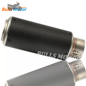 universal de fibra de carbono de escape de <span class=keywords><strong>la</strong></span> motocicleta de carreras/bicicleta <span class=keywords><strong>Z1000</strong></span>... MT/07 Ninja650 silenciador - Product Image 3