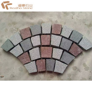 Azulejo <span class=keywords><strong>de</strong></span> piedra <span class=keywords><strong>de</strong></span> pavimento con diseño <span class=keywords><strong>de</strong></span> ventilador barato <span class=keywords><strong>de</strong></span> diseño personalizado para uso exterior para entrada exterior o acera - Product Image 4