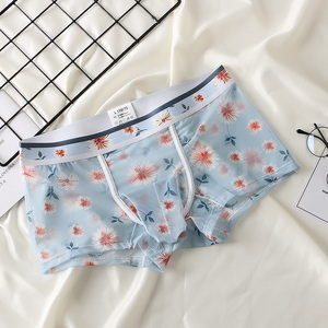 Boxer da Uomo in Rete Trasparente con Stampa Floreale, Tasca a U, Traspiranti e Sottili, Intimo Trasparente per Ragazzi - Product Image 6