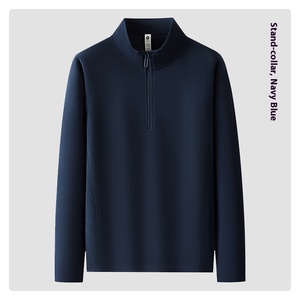 <span class=keywords><strong>Sudadera</strong></span> Unisex Personalizable, Cálida y Transpirable, Chaqueta de Forro Polar para Otoño, Cuello Alto, Gruesa, de Doble Cara, con Pelo de Conejo - Product Image 1