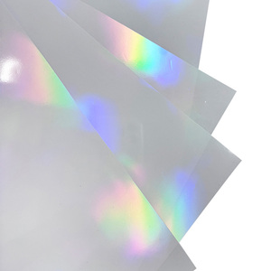 OEM 50micron cấp thực phẩm Bopp Holographic trong khuôn nhãn phim mờ tiêm khuôn nhãn cho cà phê nước giải khát gói - Product Image 5