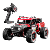 Voiture RC 4 canaux tout-terrain 48 km/h, buggy télécommandé haute vitesse, moteur à balais, véhicule télécommandé tout-terrain 1:14