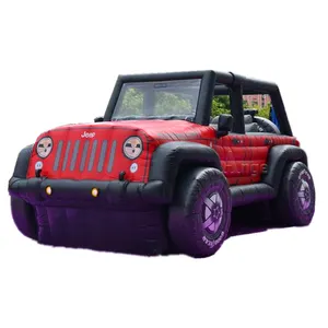 Advertising inflatable jeep car / giant inflatable jeep car model for sale