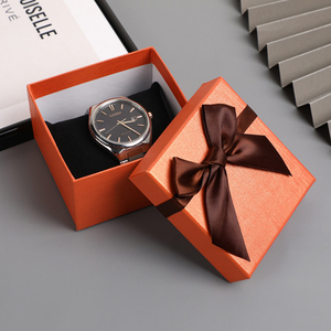 Boîtes Cadeaux Carrées en Papier de Luxe <span class=keywords><strong>pour</strong></span> Montres-bracelets <span class=keywords><strong>à</strong></span> Quartz Hommes Femmes avec Logo Personnalisé, Emballage <span class=keywords><strong>pour</strong></span> Montre - Product Image 6