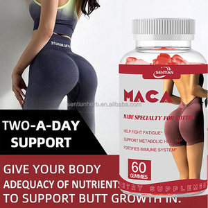 Gomitas de Maca OEM Naturales <span class=keywords><strong>Plus</strong></span>, Gomitas de Maca de Alta Calidad para Mujeres, Marca Privada OEM, Vitalidad para Glúteos y Cadera en Mujeres - Product Image 5