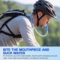Gilet d'hydratation de course personnalisable - Sac à dos d'hydratation léger et isolé avec poche à eau de 2 L