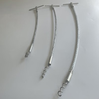 Kit de 6 extracteurs de garnitures de valve à arbre flexible avec crochets spirales