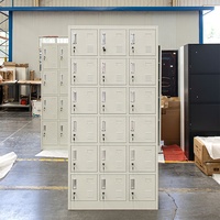 Casier métallique en acier durable, verrouillable, écologique, démontable, étanche, avec serrure à code, pour armoire, placard, porte multiple