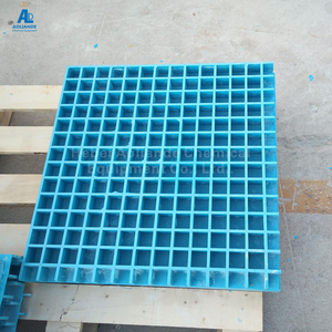 Fournisseur d'usine, grille en <span class=keywords><strong>fibre</strong></span> <span class=keywords><strong>de</strong></span> <span class=keywords><strong>verre</strong></span> FRP <span class=keywords><strong>de</strong></span> haute qualité, 38*38 mm, <span class=keywords><strong>lisse</strong></span>, moulée, <span class=keywords><strong>prix</strong></span> - Product Image 3